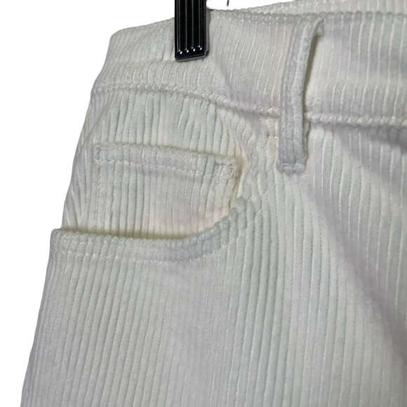 LOFT Tall Straight Corduroy Pants in Whisper White Size 27 NWT - Picture 4 of 6